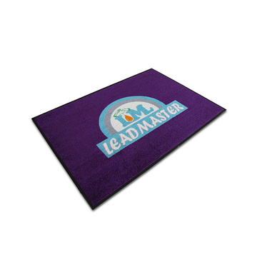 Amazon Popular Customize Printed PVC Door Mat Digital Printing Logo Outdoor Indoor Door Mats